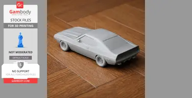 AMC Javelin - Scale Vehicle STL