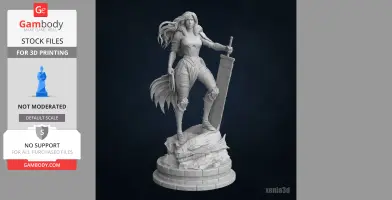 Wonder Woman Absolute 3D Printable Model (Inspired by Wonder Woman Absolute Comics)