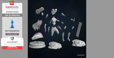 Wonder Woman Absolute 3D Printable Model (Inspired by Wonder Woman Absolute Comics)