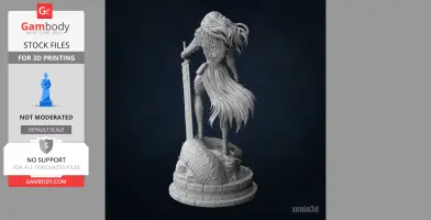 Wonder Woman Absolute 3D Printable Model (Inspired by Wonder Woman Absolute Comics)