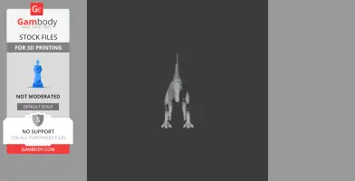 Microcephale - Prehistoric Animal STL