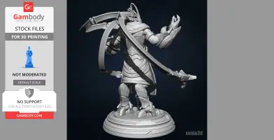 Karax — 3D Printable Model (Inspired by StarCraft II)
