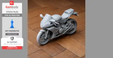 Aprilia RSV4 - Scale Vehicle STL