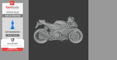 Aprilia RSV4 - Scale Vehicle STL