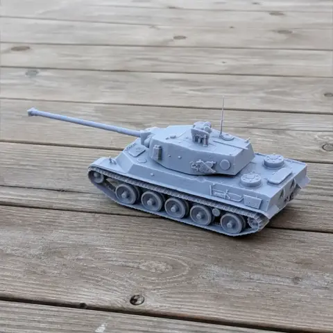 AMX M4 (1949) tank - Tank Model STL