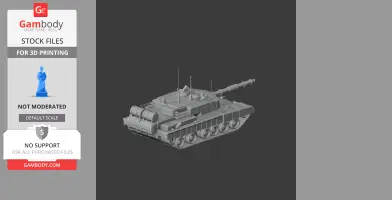 Arjun tank - Tank Model STL