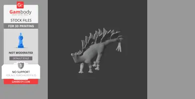 Monkonosaurus - Prehistoric Animal STL