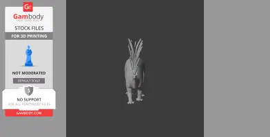 Monkonosaurus - Prehistoric Animal STL
