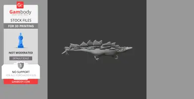 Monkonosaurus - Prehistoric Animal STL