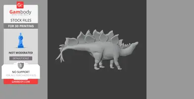 Monkonosaurus - Prehistoric Animal STL