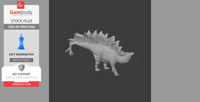 Monkonosaurus - Prehistoric Animal STL