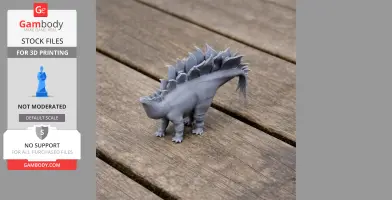Monkonosaurus - Prehistoric Animal STL