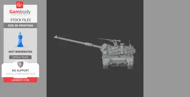 Black Panther K2 (2026) tank - Tank Model STL
