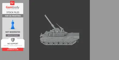 Black Panther K2 (2026) tank - Tank Model STL