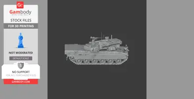 Black Panther K2 (2026) tank - Tank Model STL