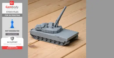 Black Panther K2 (2026) tank - Tank Model STL
