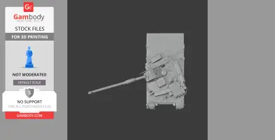Black Panther K2 (2026) tank - Tank Model STL