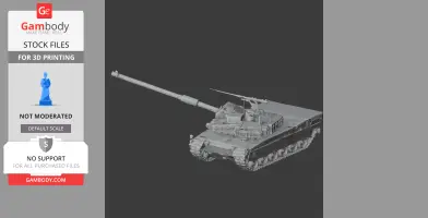 Black Panther K2 (2026) tank - Tank Model STL