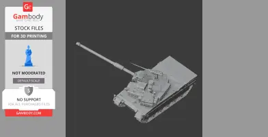 Black Panther K2 (2026) tank - Tank Model STL