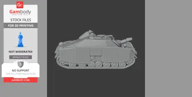 Brummbar tank - Tank Model STL