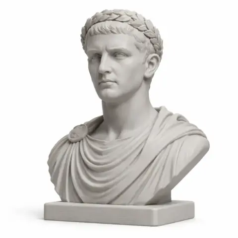 Caligula Bust - Historical Warrior STL