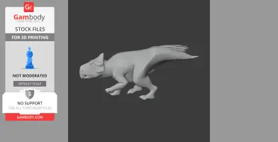 Montanoceratops - Prehistoric Animal STL