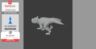 Montanoceratops - Prehistoric Animal STL