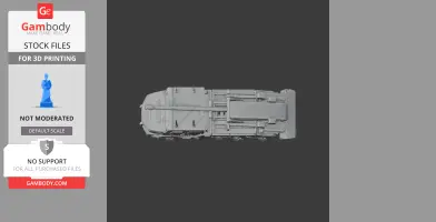 Caesar (wheeled SPG) tank - Tank Model STL
