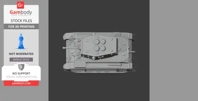 Cavalier tank - Tank Model STL