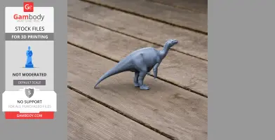 Muttaburrasaurus - Prehistoric Animal STL