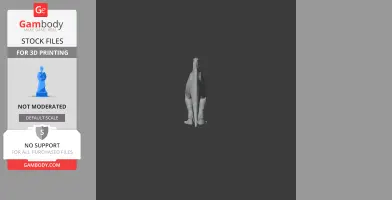 Muttaburrasaurus - Prehistoric Animal STL