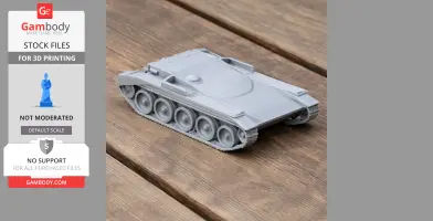 Centaur tank - Tank Model STL