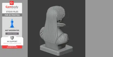 Catherine de Medici Bust - Historical Warrior STL