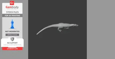 Nanuqsaurus - Prehistoric Animal STL