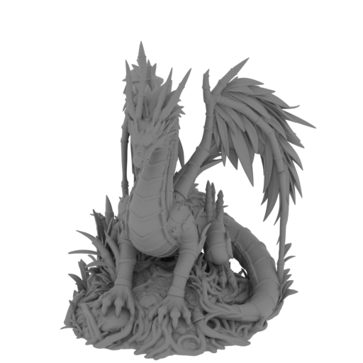 Bamboo dragon.stl