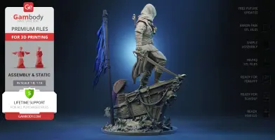 Edward Kenway Resynced 3D Printer Files | Assembly