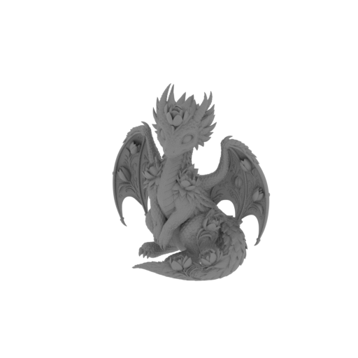 tulip dragon.stl