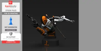 Deathstroke STL 3D Printing Model Premium