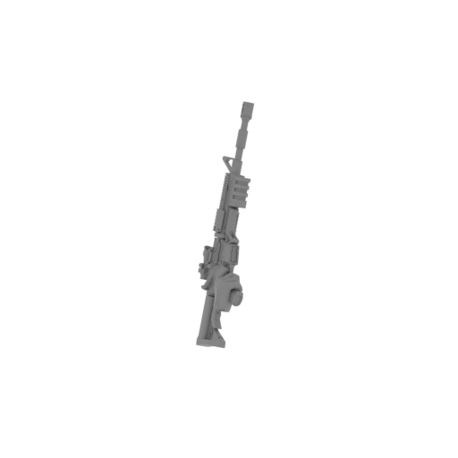 Seathstroke Bust HAND_MACHINE_GUN.stl