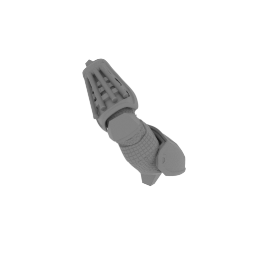 Seathstroke Bust LEFT_ARM.stl