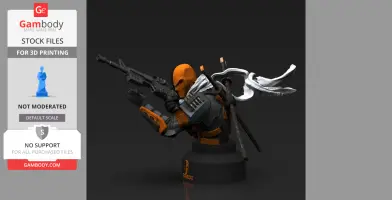 Deathstroke STL 3D Printing Model Premium
