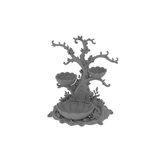 Blossom jewelry organizer.stl