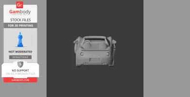 Abarth 1000 SP - Scale Vehicle STL