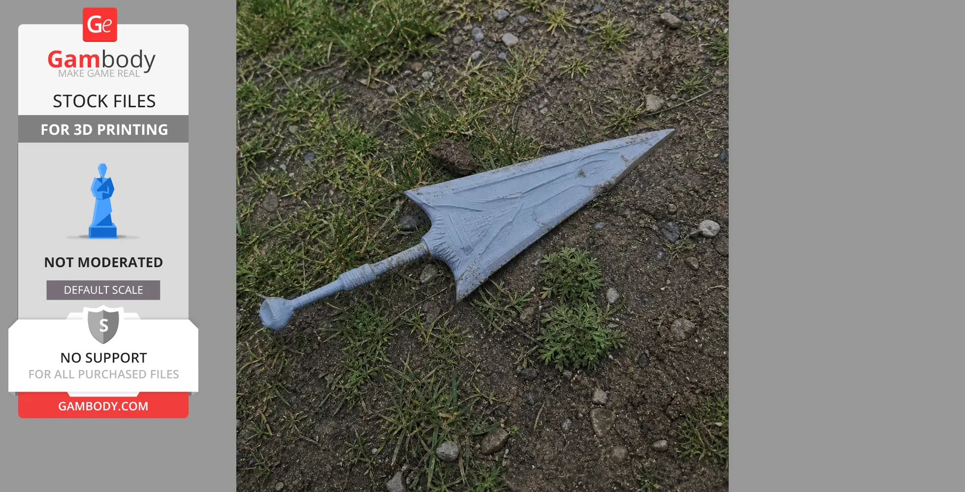 Artian Blade II Monster Hunter Wilds - Cosplay Prop STL