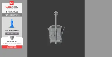 152 mm SpGH DANA - Tank Model STL
