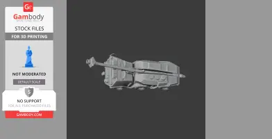 152 mm SpGH DANA - Tank Model STL