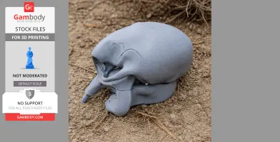 African Elephant Skull - Skull Replica STL