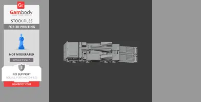 155 mm SpGH EVA - Tank Model STL
