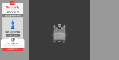 155 mm SpGH EVA - Tank Model STL