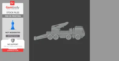 155 mm SpGH EVA - Tank Model STL